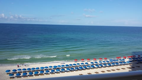 All about that VIEW, right from your balcony! Chairs for rent parasailing & more