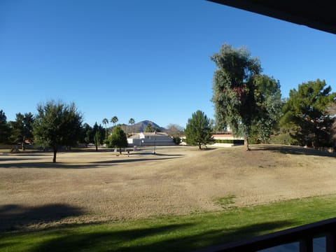 Look over Shoshane Park to Camelback Mountain