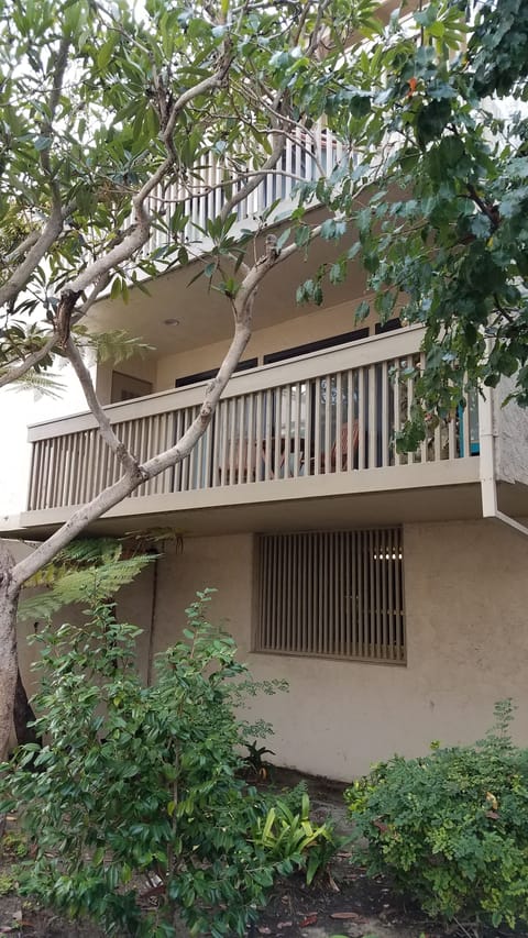 Lush Garden view of both stories from outside, private, quite, calming. storage.