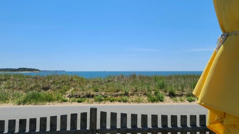 Enjoy wonderful Wellfleet Harbor water views from the front yard