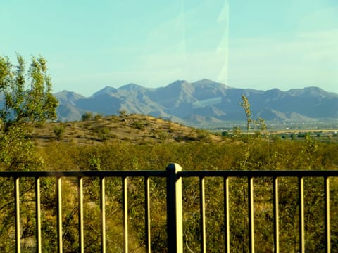 Beautiful view of White Tank mountains from front door!