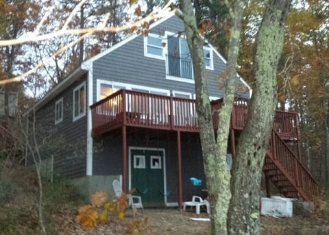 Front of camp from fire pit area.