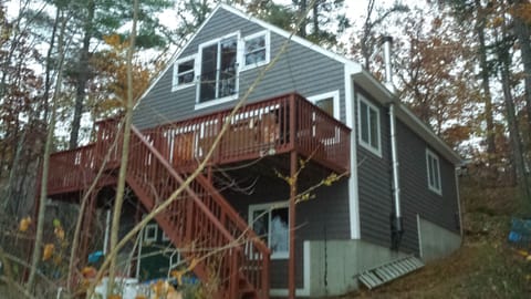 Front of camp
 from dock area