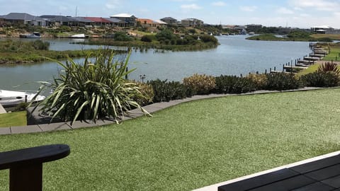 enjoy the views from the alfresco seating area