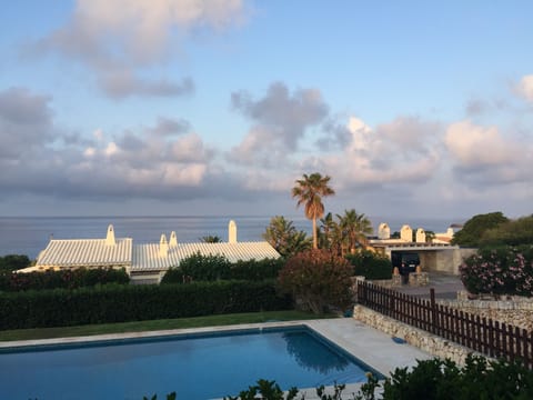 Morning view from our terrace