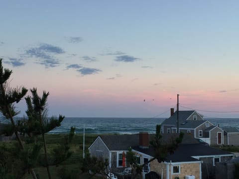 Ocean View from Side Deck at Sunset