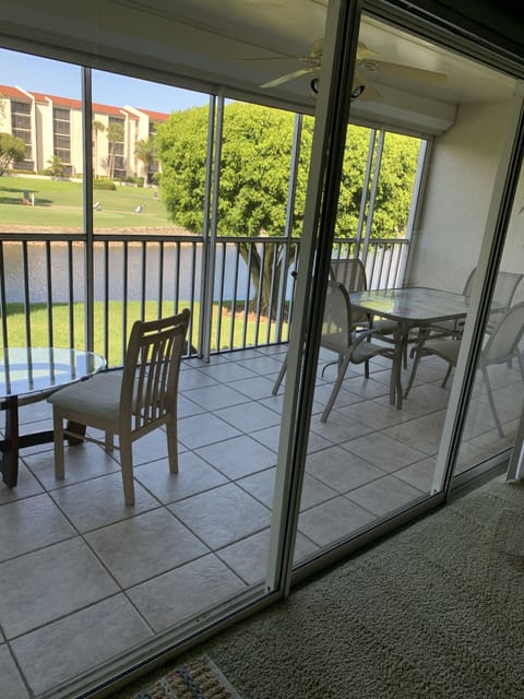 Lovely lake and golf course view