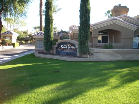 Entrance to the complex