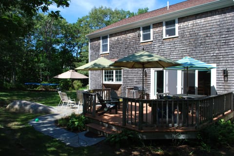 Back Yard Deck and Patio Area