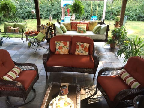 The porch--the gathering place