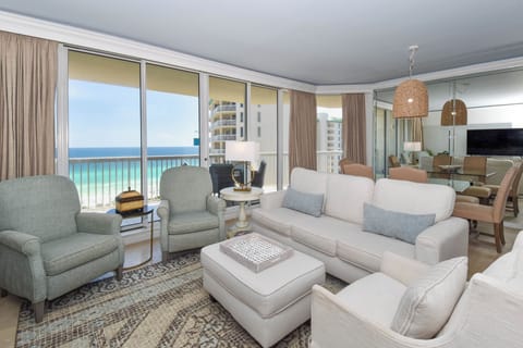 Silver Shells St. Croix 1106 - Living Area with Gulf Views