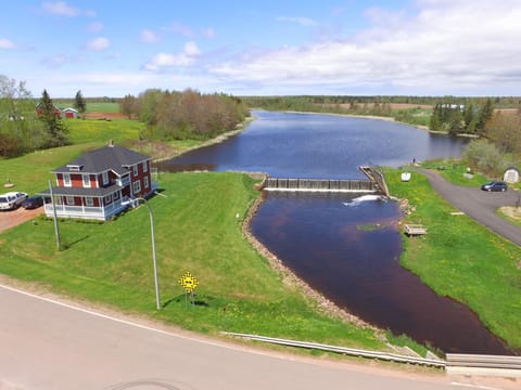 Aerial view of On Glenwood Pond