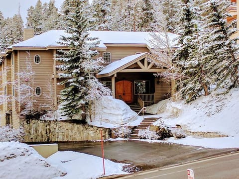 Sonenalp in winter. This listing is for the entire top floor of Sonenalp.