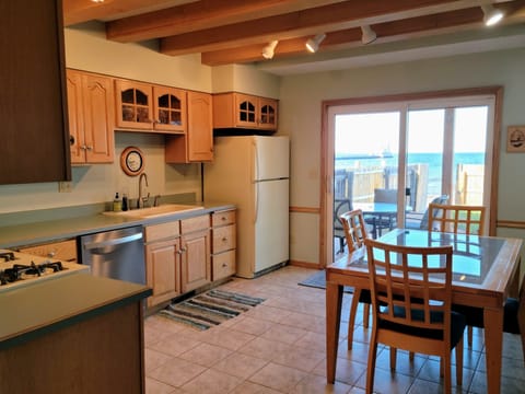 Kitchen with view of Lake Superior