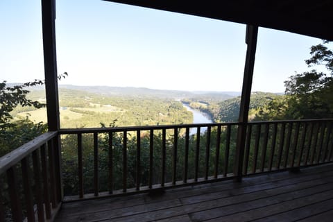 Lower level deck view