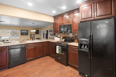 A Variety of Small Appliances are Supplied. Coffee Makers, Crockpot, Rice Cooker