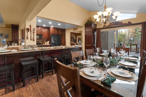 Dining Table is Also a Great Place to Gather and Play Family Games.