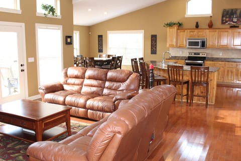 Main Level Great Room and Kitchen