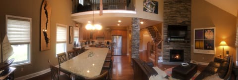 Panorama of Main Living Space.