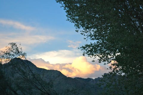Sunset over Catalina mountains