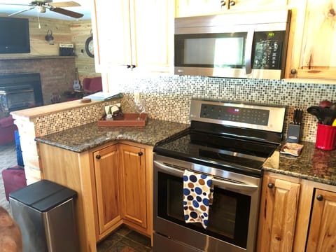 Recently renovated kitchen
