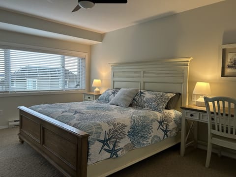 3rd level Primary bedroom comfy king