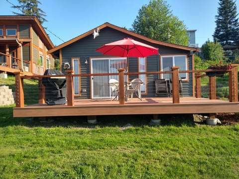 Our lovely brand new deck :)
