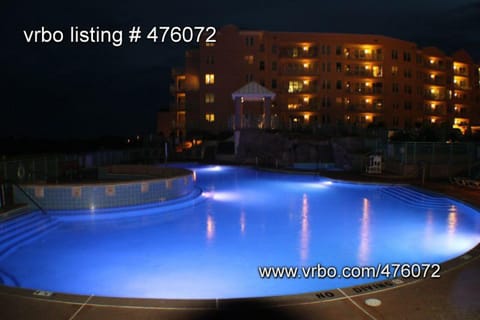 Ocean Front Pool, Night, (No Swim after 7) IBIS Pool Open til 10pm