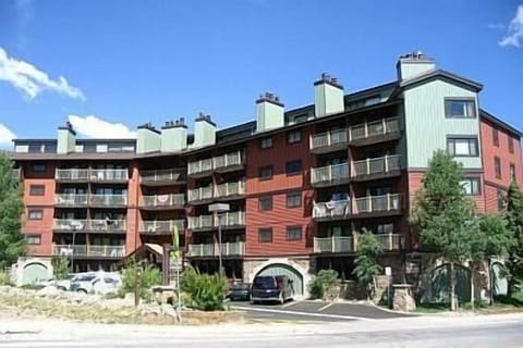 Newly remodeled exterior of complex.