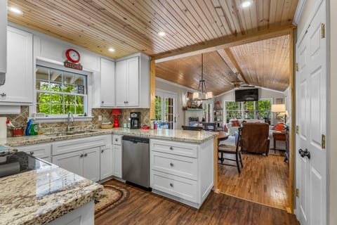 Kitchen Open to Dining & Living Room!