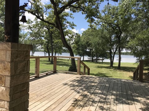 A cup of coffee in hand and the only sounds I hear are those of birds singing!