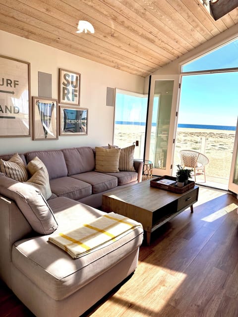 Second floor, living room, with balcony, incredible views, and board games!