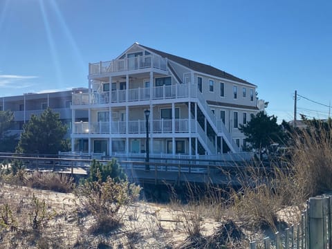 View of Breakers from beach