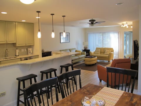 This is the main living area, view from the front door