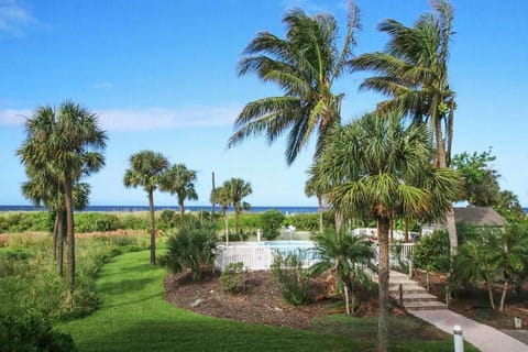 One of three heated pools you have access to with chairs at the pool