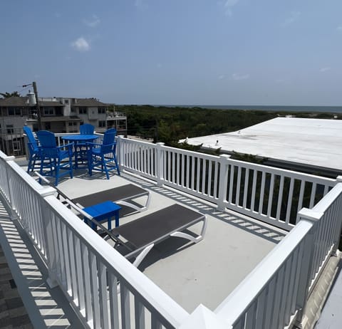 Upper Deck, complete with comfortable pub chairs and loungers.  