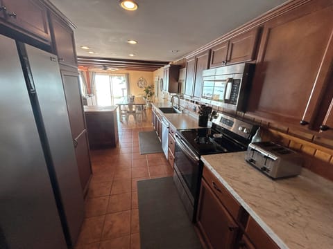 Kitchen with everything needed for home cooking