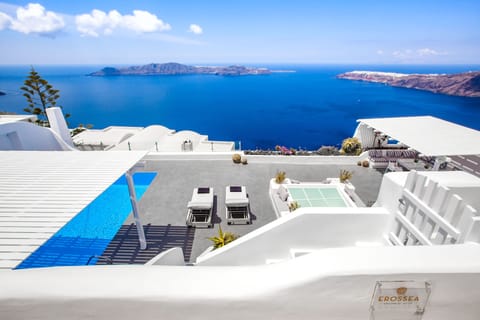 Erossea luxury private Villa with 180m2 terrace and sunset view 