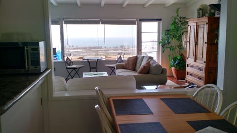 Kitchen - looking out to living room
