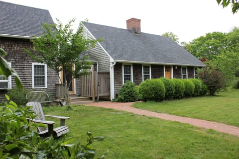 Spacious home located on a private road at the center of the Aquinnah peninsula