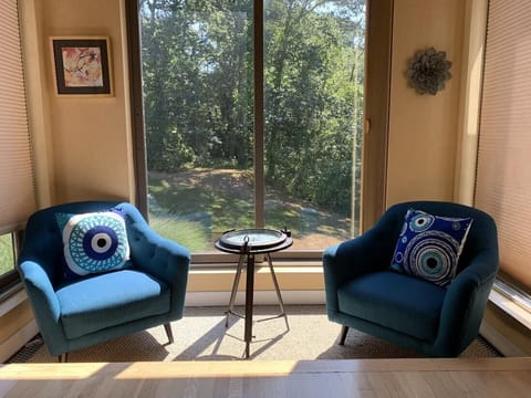 Seating area in the living room