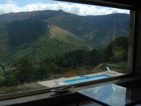 Vue to the mountain