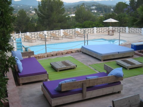 BBQ chillout area with great views