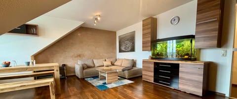 Wohnzimmer Fewo Thermenhafen Erding