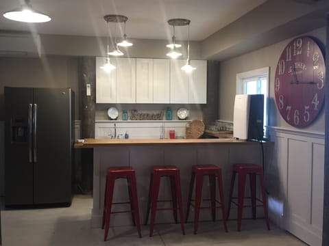 Game Room Bar, Back up refrigerator