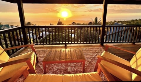 Sunset at Kona Hale will take your breath away!
