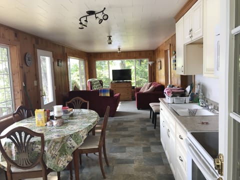 Kitchen, Dining, Living 