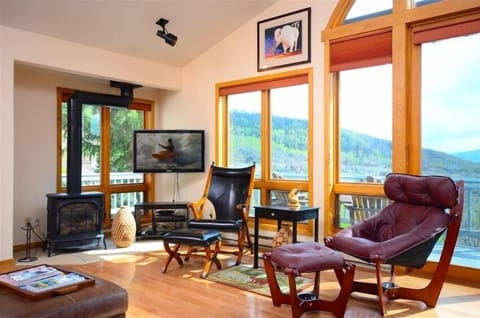 Sunny Living Room with 40 mile view
