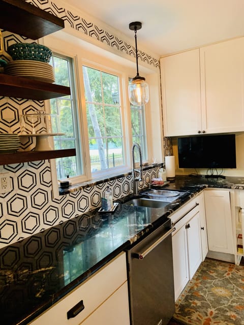 Kitchen with ample counter space