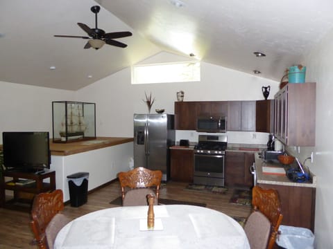 Your new kitchen with all new appliances and dining area convenient to kitchen
